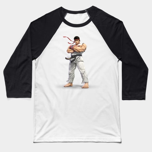 Ryu Baseball T-Shirt by BlacIyc